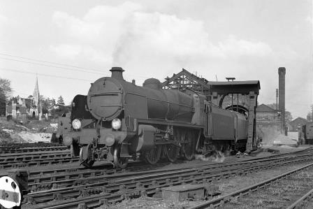 SR U class 1634 at Basingstoke Shed, Hampshire on Saturday 24 Apr 1948 - J.H. Aston [275195]