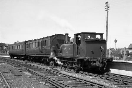 KESR A1X class 3 with the 12.35 pm to Tenterden on Saturday 08 May 1948 - J.H. Aston [275203]