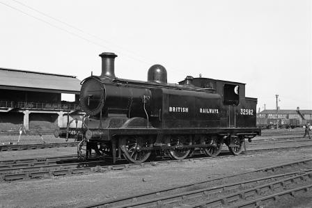 BR(S) E4 class 32562 at Ashford Shed, Kent on Saturday 08 May 1948 - J.H. Aston [275210]