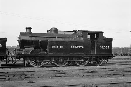 BR(S) E5X class 32586 at Ashford Shed, Kent on Saturday 08 May 1948 - J.H. Aston [275211]