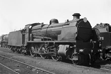 SR N1 class 1877 at Ashford Shed, Kent on Saturday 08 May 1948 - J.H. Aston [275217]