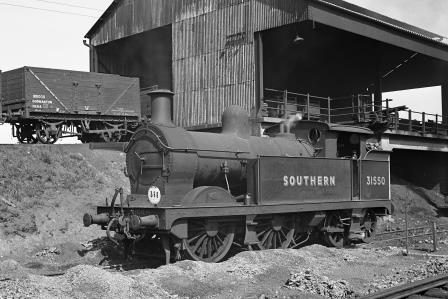 BR(S) H class 31550 at Ashford Shed, Kent on Saturday 08 May 1948 - J.H. Aston [275222]