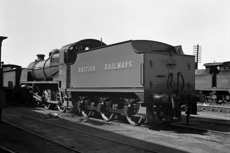 SR N class 1854 at Ashford Shed, Kent on Saturday 08 May 1948 - J.H. Aston [275225]