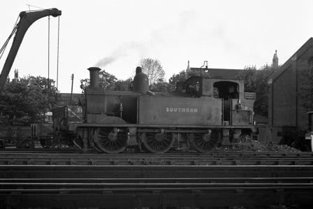 SR G6 class 258 at Reading Southern Shed, Berkshire on Wednesday 05 May 1948 - J.H. Aston [275227]