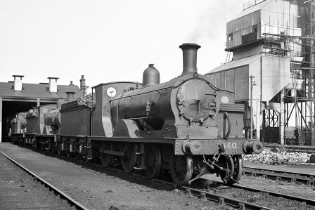 SR 140 class K10 at Feltham Shed, Greater London on Sunday 16 May 1948 - J.H. Aston [275229]