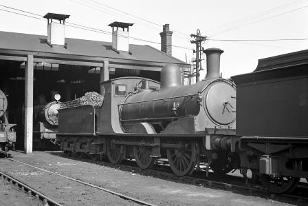 SR 0395 class 3496 at Feltham Shed, Greater London on Sunday 16 May 1948 - J.H. Aston [275230]