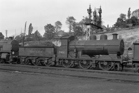 SR C2X class 2450 at Redhill Shed, Surrey on Saturday 22 May 1948 - J.H. Aston [275252]