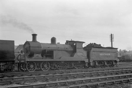 SR B1 class 1449 at Tonbridge Shed, Kent on Saturday 22 May 1948 - J.H. Aston [275256]