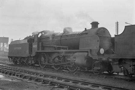 SR N class 1400 at Tonbridge Shed, Kent on Saturday 29 May 1948 - J.H. Aston [275262]