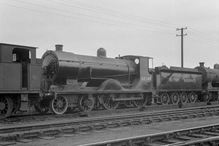 BR(S) S11 class 30399 at EastleIgh Shed, Hampshire on Saturday 10 Jul 1948 - J.H. Aston [275344]