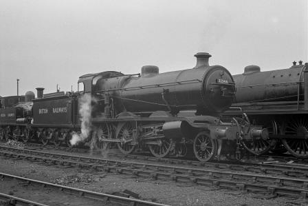 BR(S) K class 32344 at EastleIgh Shed, Hampshire on Saturday 10 Jul 1948 - J.H. Aston [275348]