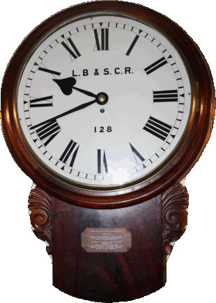 L.B & S.C.R Clock