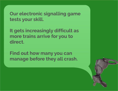Test your skills as a signal man with this game