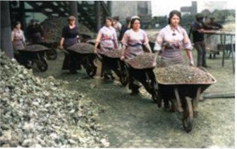Women working as navvies.