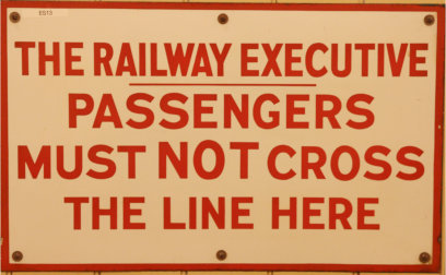 Do not cross