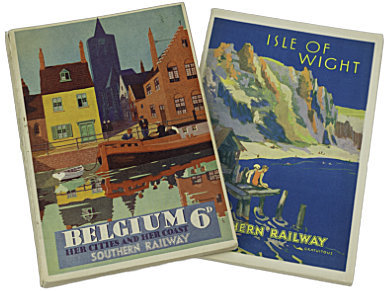 SR Guides to Isle of Wight and Belgium